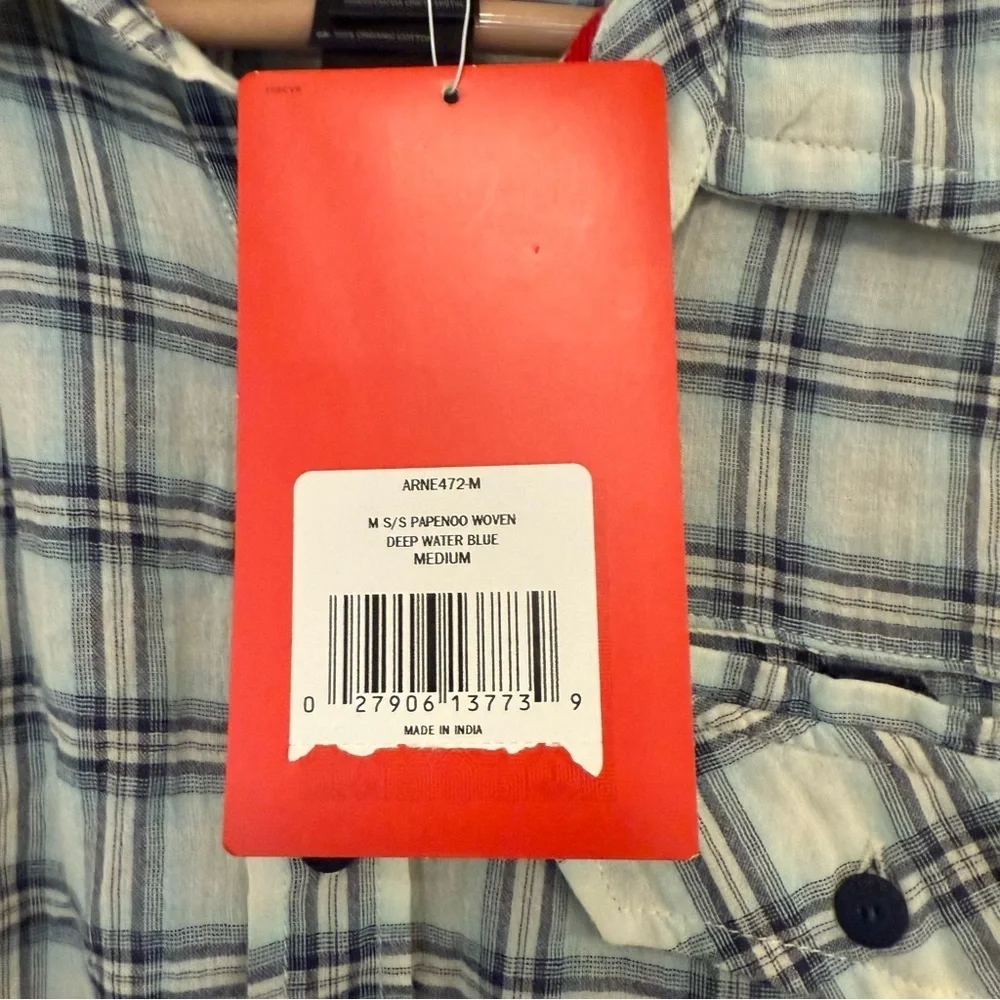 NWT The North Face Papenoo Woven Button Up Shirt